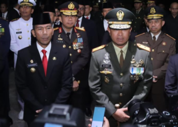 Peringati HUT ke 78 Kemerdekaan RI, Forkopimda Kepulauan Babel Gelar Apel Kehormatan dan Renungan Suci