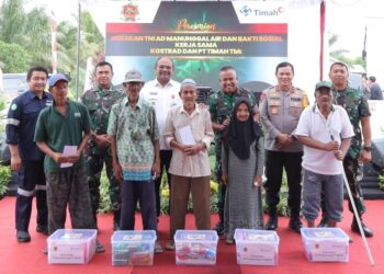 Pj Gubernur Safrizal dan Pangkostrad Hadirkan 20 Sumur Bor untuk Masyarakat Kep. Babel
