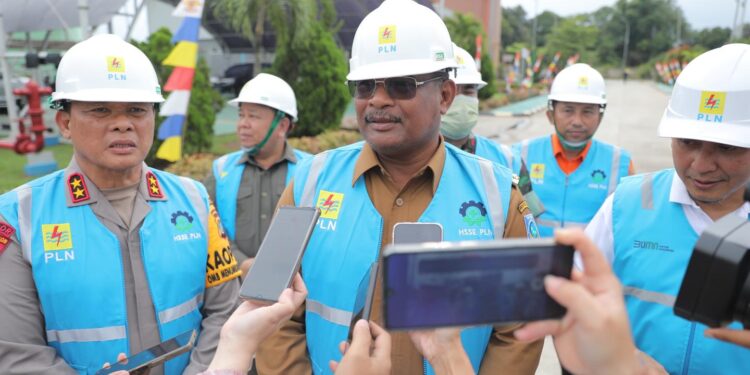 Jelang Pemilu 2024, Pj Gubernur Safrizal Tinjau Kesiapan Pasokan Listrik Pulau Bangka