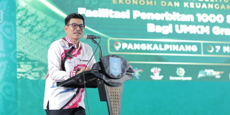 Sekda Naziarto : Pemprov Kep Babel Dorong Mandatory Sertifikasi Halal UMKM