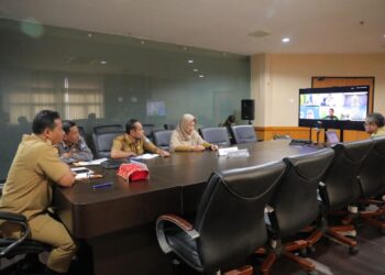 Pj Sekda Ferry Afriyanto Ikuti Rakor Pengendalian Inflasi dan Akselerasi Sertifikasi Produk Halal