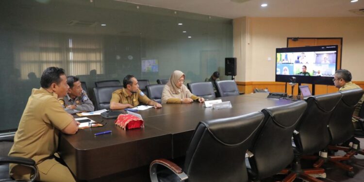 Pj Sekda Ferry Afriyanto Ikuti Rakor Pengendalian Inflasi dan Akselerasi Sertifikasi Produk Halal