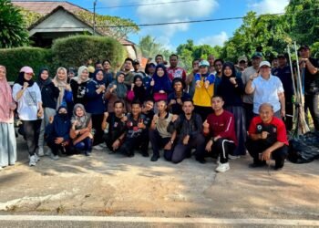 ASN Diskominfo Babel Kompak Gelar Jumat Bersih, Wujud Komitmen Jaga Lingkungan