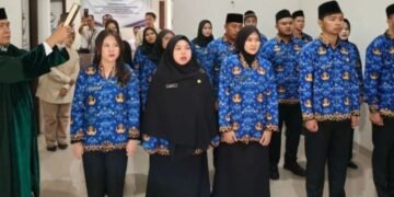 Kanwil KemenHAM Babel Angkat dan Ambil Sumpah 15 PPPK, Tekankan Integritas dan Profesionalisme